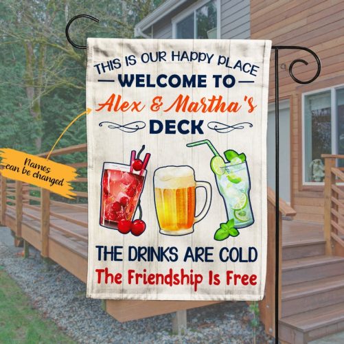 Personalized Friendship Flag