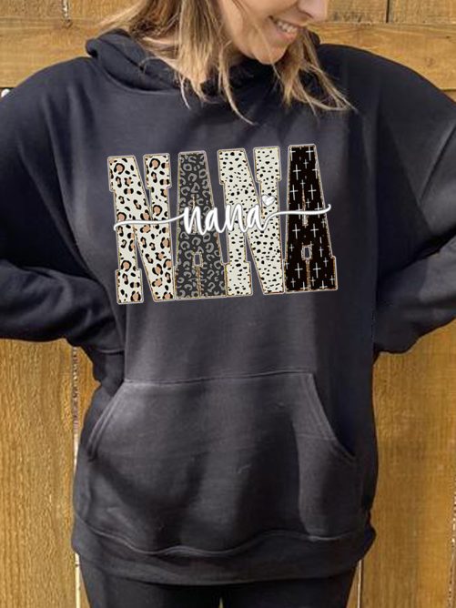 Personalized Grandma Hoodie Bible Style Custom Title Gift For Grandma 4