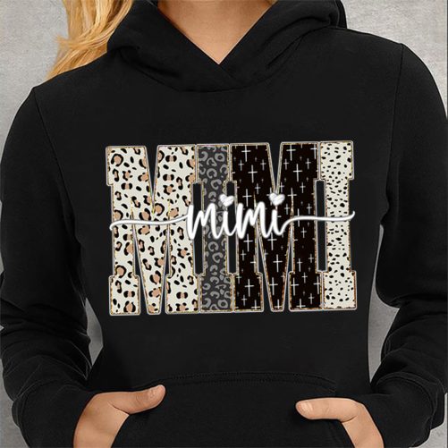 Personalized Grandma Hoodie Bible Style Custom Title Gift For Grandma 5