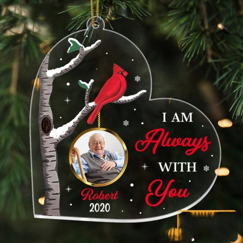 Personalized Memo Cardinal Photo Ornament NB243 85O75
