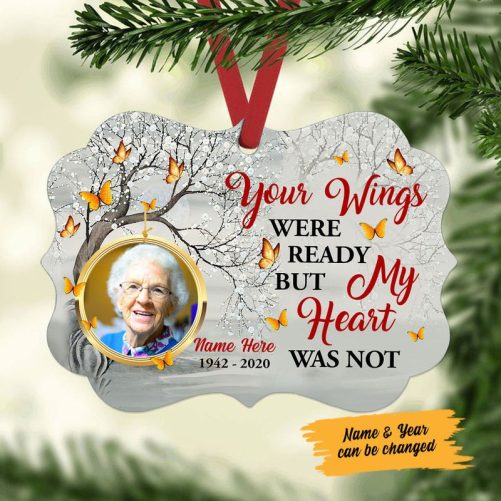 Personalized Mom Memorial MDF Ornament MDF Benelux Ornament NB95 26O58