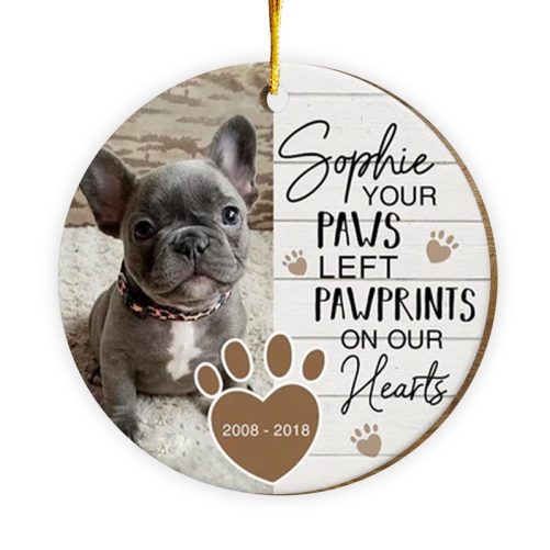 Personalized Pet Dog Cat Memorial Ornament SB513 81O34