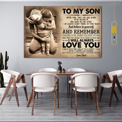 Vintage Baseball Dad Canvas