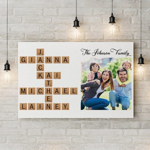 Custom Photo And Name Unique Gift For Family Poster TH10 892207