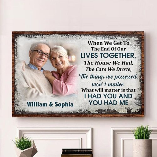 Custom Photo When We Get Together Valentine Poster T286 890185