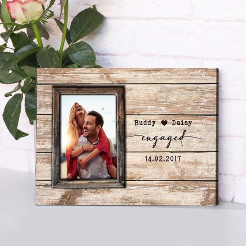 Engagement Gift For Couple Canvas HN590