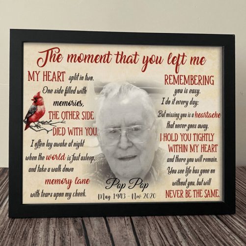 The Moment That You Left Me Family Picture Frame N304 889168