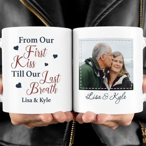 Till Our Last Breath Personalized Custom Photo Husband Wife C440