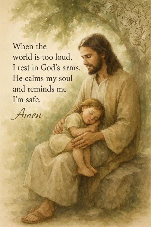 Christian Canvas God's Arm