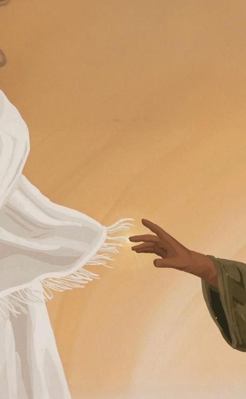 Christian Canvas If I Can Touch The Hem Of God's Garment