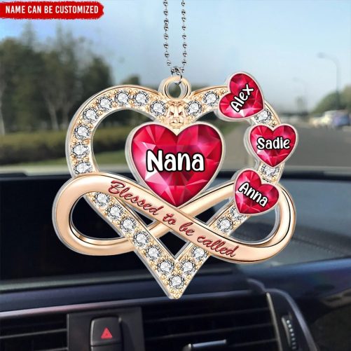 Personalized Car Hanger Bess To Be Called Nana Ornament Gift For Grandma