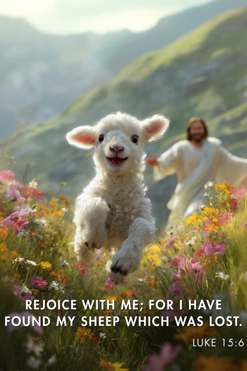 i have found my sheep canvas
