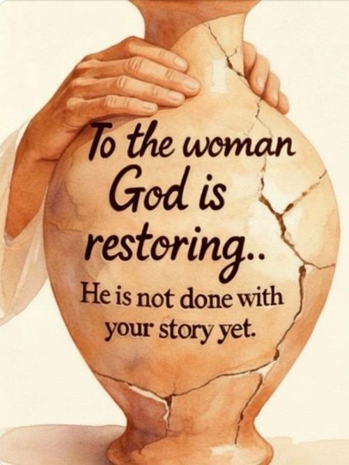 to the woman god is storing