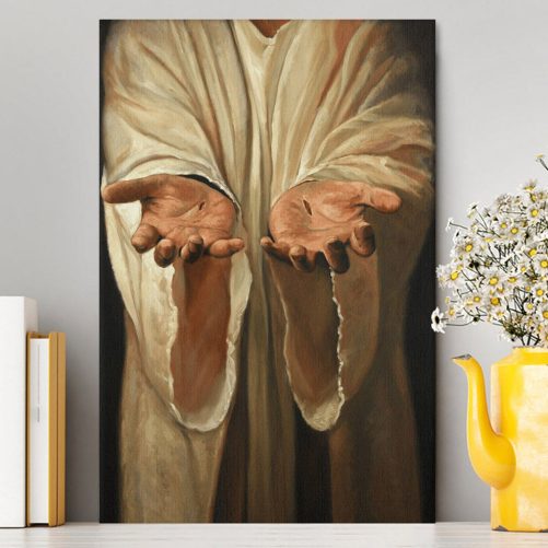 Hand Of God Jesus Canvas Wall Art