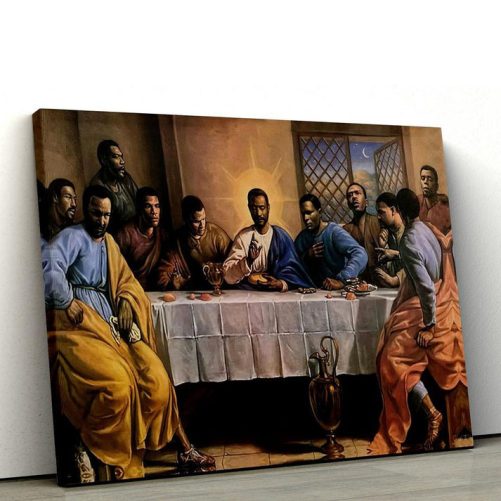 Last Supper Canvas Wall Art 5 Jesus Canvas Christian Wall Art Jesus Wall Decor