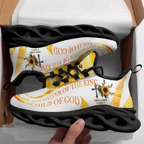 Max Soul Shoes Jesus Daughter Of The King Running Sneakers Yellow Max Soul Shoes Jesus Christ Shoes 2 hxkqec