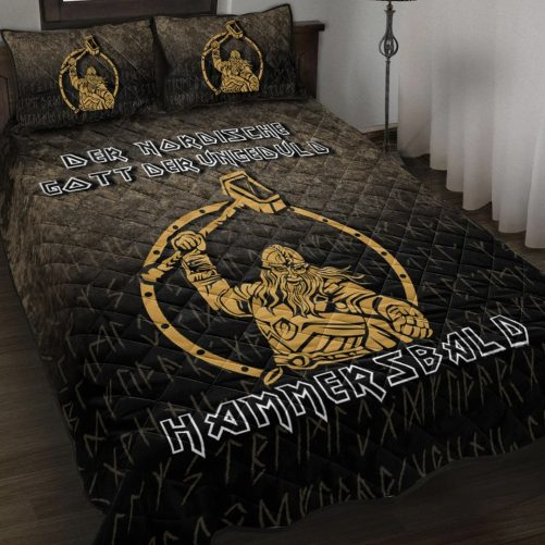 Quilt Bed Set The Nordic God Of Impatience Hammersbald Quilt Bed Set