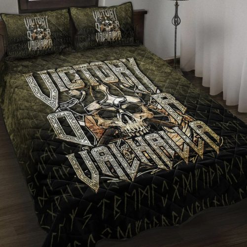 Quilt Bed Set Victory or Valhalla Quilt Bed Set RLT12
