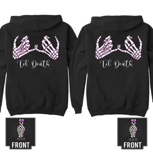 Custom Couple Hoodie Til Death Gift For Couple
