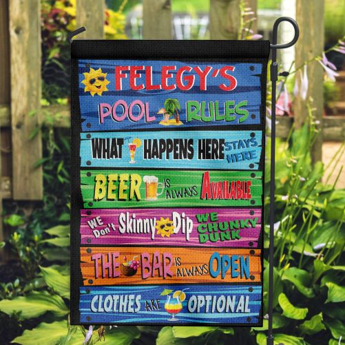 Double side Garden Flag 28 40 2