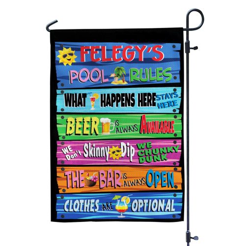Double side Garden Flag 28 40