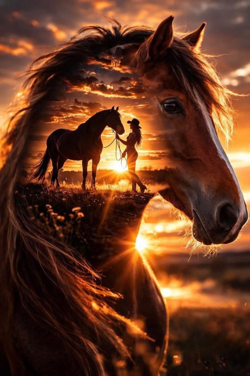 Horse Canvas Wall Art