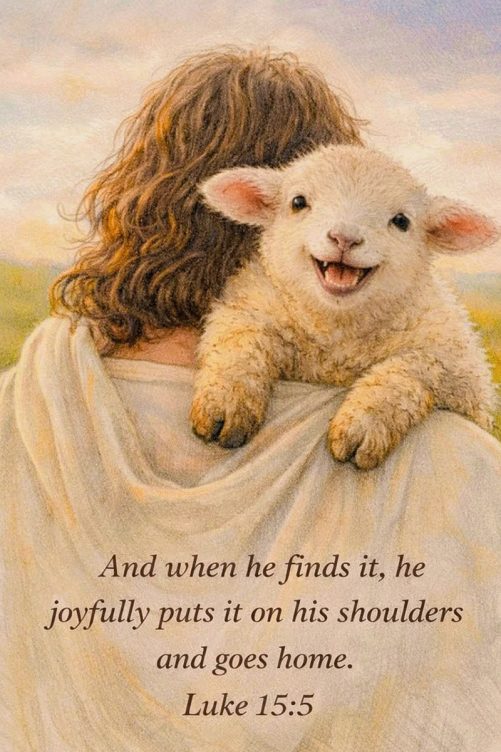 and when he finds it