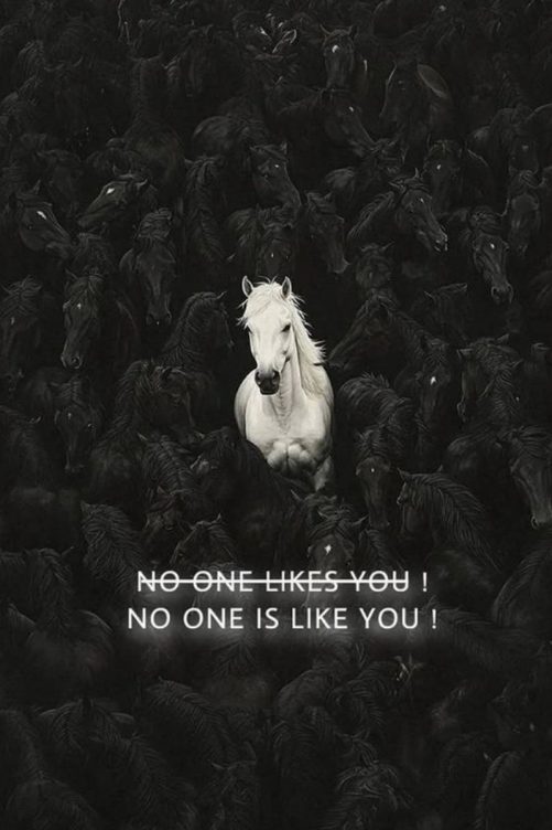 no one is like you canvas