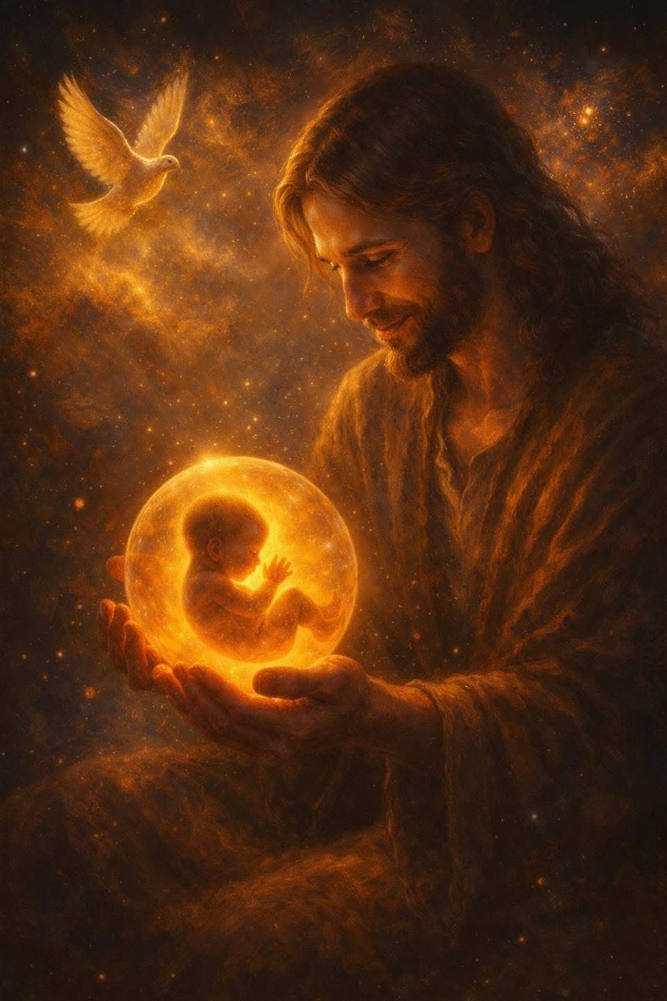 Jesus Canvas - Jesus You Saw Me Before I Was Born Wall Art Canvas