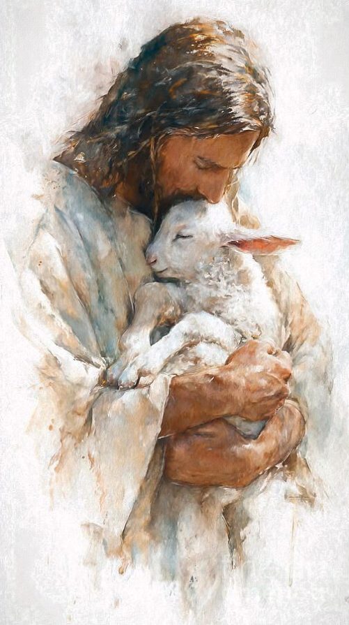 christian canvas jesus kissing the lamb 1787322269912.jpg