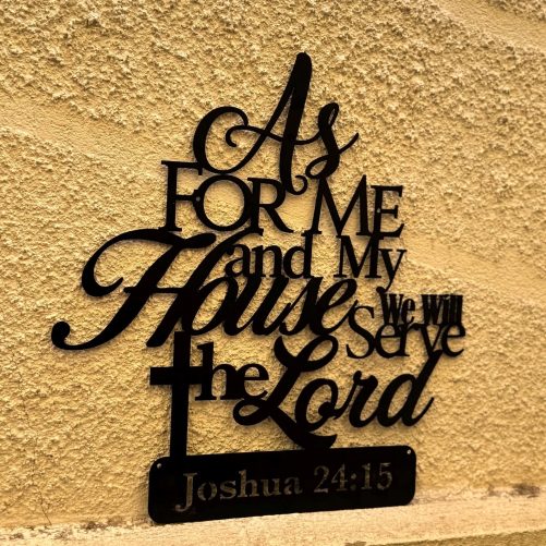 christian metal sign as for me and my house we will serve the lord metal sign 1788177624330.jpg