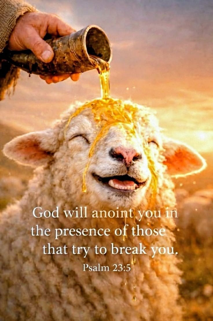 jesus canvas god will anoint you in the presence of those that try to break you psalm 235 wall art canvas 1786281922440.jpg