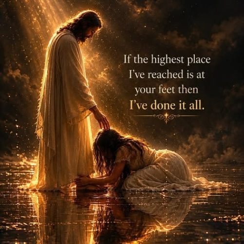 jesus canvas if the highest place ive reached is at your feet then ive done it all wall art canvas 1785856926015.jpg