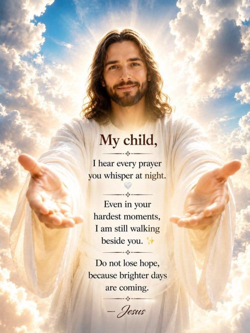 jesus canvas my child i hear every prayer you whisper at night wall art canvas 1786887207366.jpg