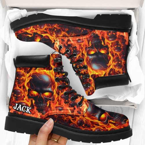 melted skull on fire personalized skull all season boots 1790409346578.jpg