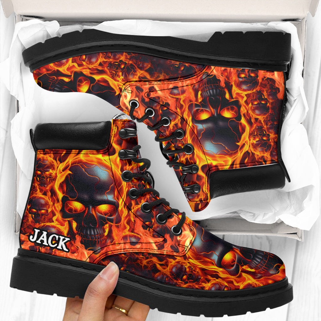 melted skull on fire personalized skull all season boots 1790409346578.jpg